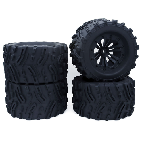 4PCS 125mm 1.9 Beadlock Wheel Rim Tire Set for 1/1 2