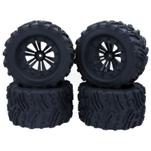4PCS 125mm 1.9 Beadlock Wheel Rim Tire Set for 1/1