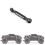 Aluminum Alloy Steering Servo Linkage Tie Rod for 4