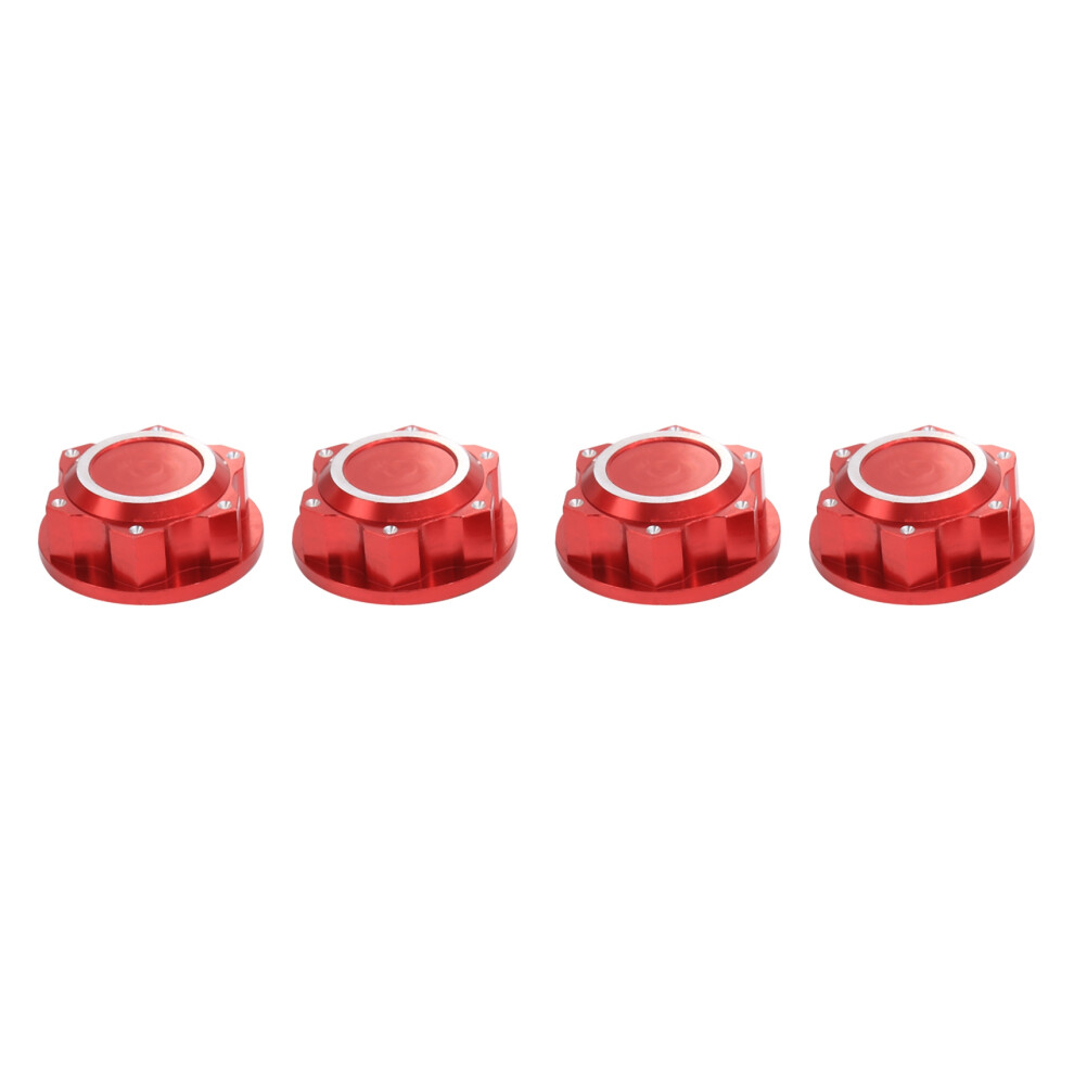 4Pcs Aluminum 24Mm Hex Wheel Nuts Hub Cover Dustpr 4851982270471