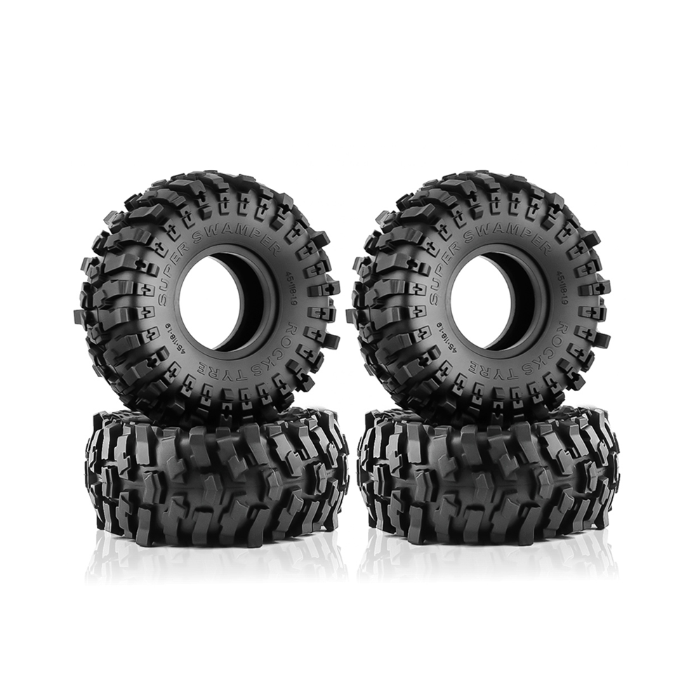 4Pcs 118Mm 1.9 Rubber Tire Wheel Tyres For 1/10 Rc 4851982271065