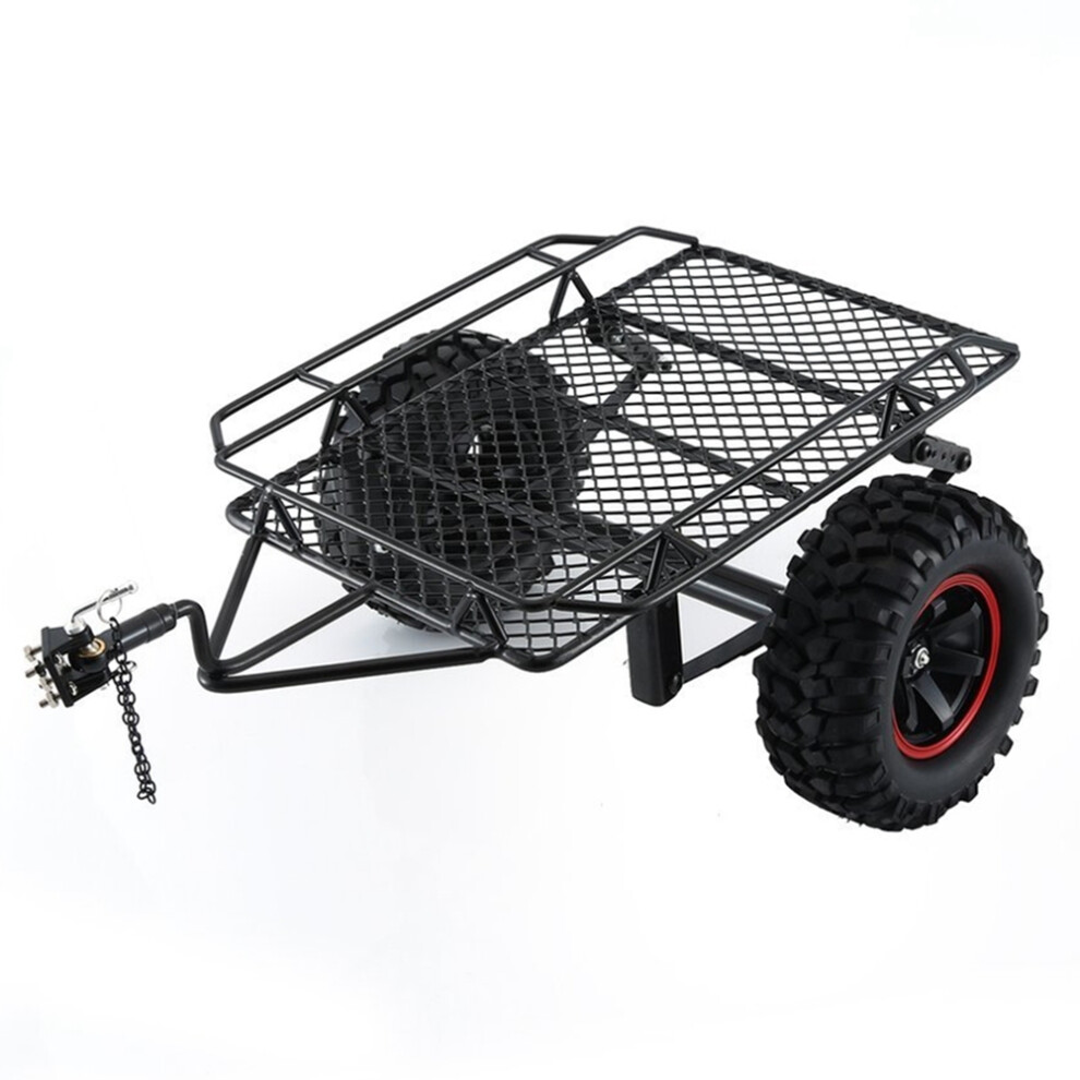 Metal Trailer Car Hopper Trail For Axial Scx10 Trx 4851982271270