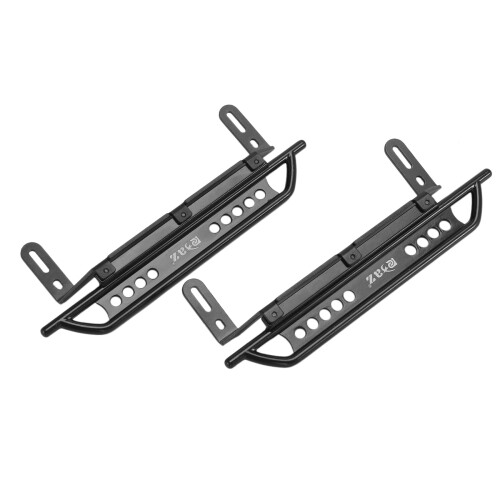1Pair Metal Side Pedal Rock Sliders Foot Guard Pla 2