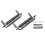 1Pair Metal Side Pedal Rock Sliders Foot Guard Pla 2