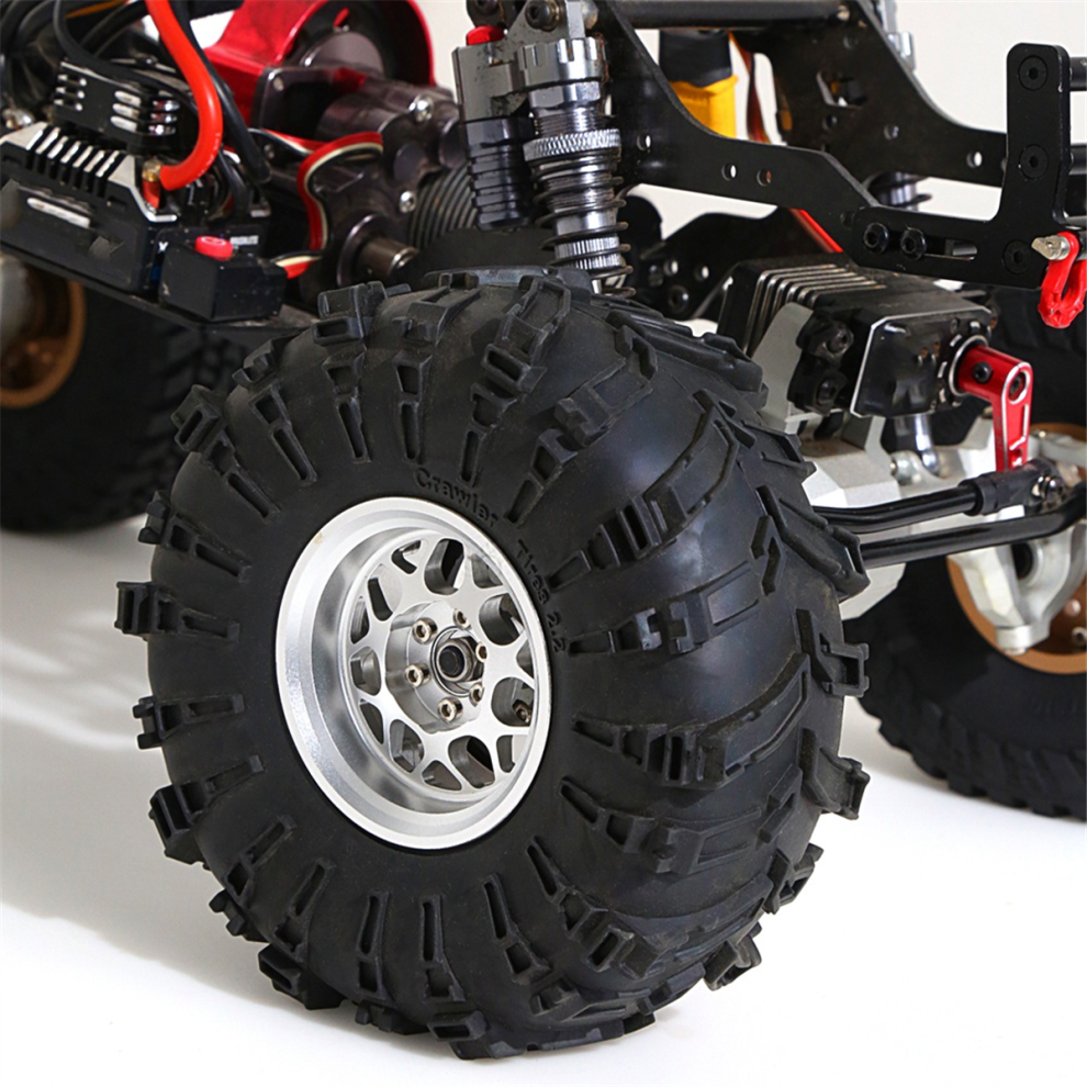 Rc Remote Control Model Car Tires Metal Wheels Upg Blue 4851982274431