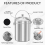 Compost Bucket for Kitchen Countertop,1.3 Gallon S 7