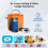 GIGA PUMP TINY 3-In-1 Mini Pump Portable Inflator 6