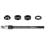Road Bike Trailer Hitch Thru Axles Adapter Adjusta 7