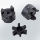 2Sets Flexible 3Pcs Coupling Coupler and Rubber Sp 5