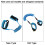 360 Rotating Anti‑Lost Child Leash with Secure Coded Lock Soft Wristband 9