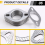 20 PCS 2.5inch ID 2 Bolt High Temp Flange Gasket 2 10