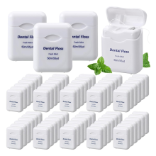 60 Pack Dental Floss Bulk Mint Flavored 50m Each T