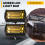 2X 5 Inch 72W LED Work Lights Waterproof Off Road 5
