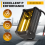 2X 5 Inch 72W LED Work Lights Waterproof Off Road 6