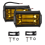 2X 5 Inch 72W LED Work Lights Waterproof Off Road 1