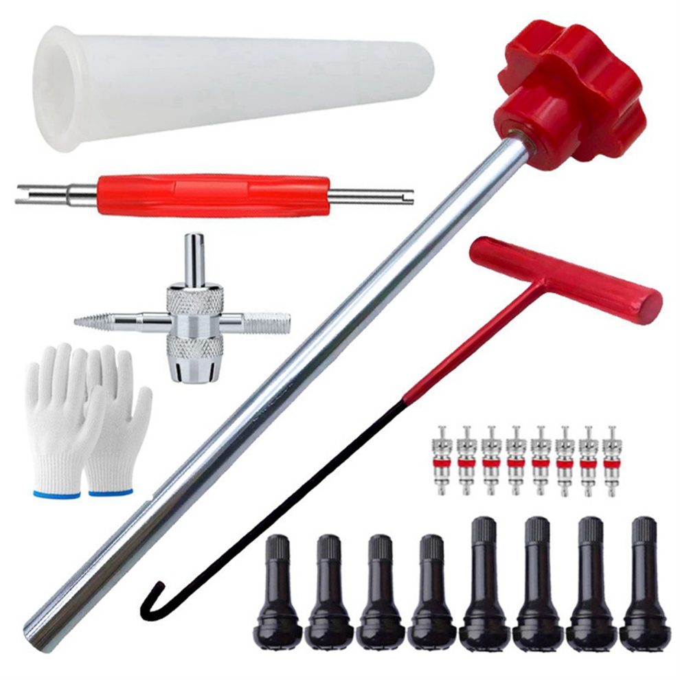 23Pcs Tire Valve Stem Puller Tube Metal Repair Too 4851982287684