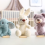 24pcs Crochet Doll Stand Double Steel Needle Felt 7