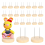24pcs Crochet Doll Stand Double Steel Needle Felt 2