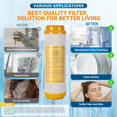 10 Inch Water Purifier Filter Remove Descaling Res 2