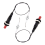2 Set Push Button Piezo Igniter W/Threaded Ceramic 5