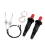 2 Set Push Button Piezo Igniter W/Threaded Ceramic 4