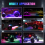 4 Pods Rock Lights for Trucks, RGB Underglow LED C 2