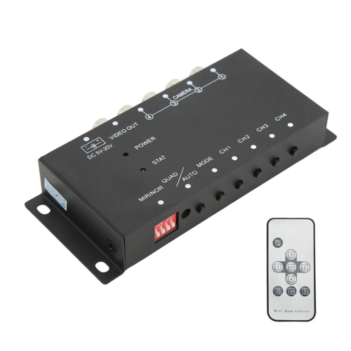 Mobile Digital Video Splitter 4 Channel Mini 720P 2