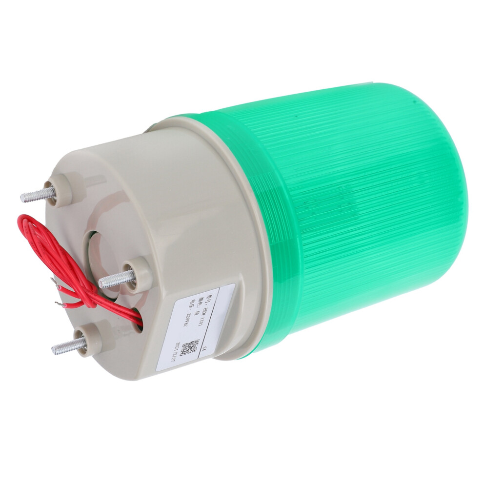 Warning Light LED Flashing Alarm Lamp 220VAC 170x90mm Green BEM-1101-image-OPC-PJCD6MN-NEW