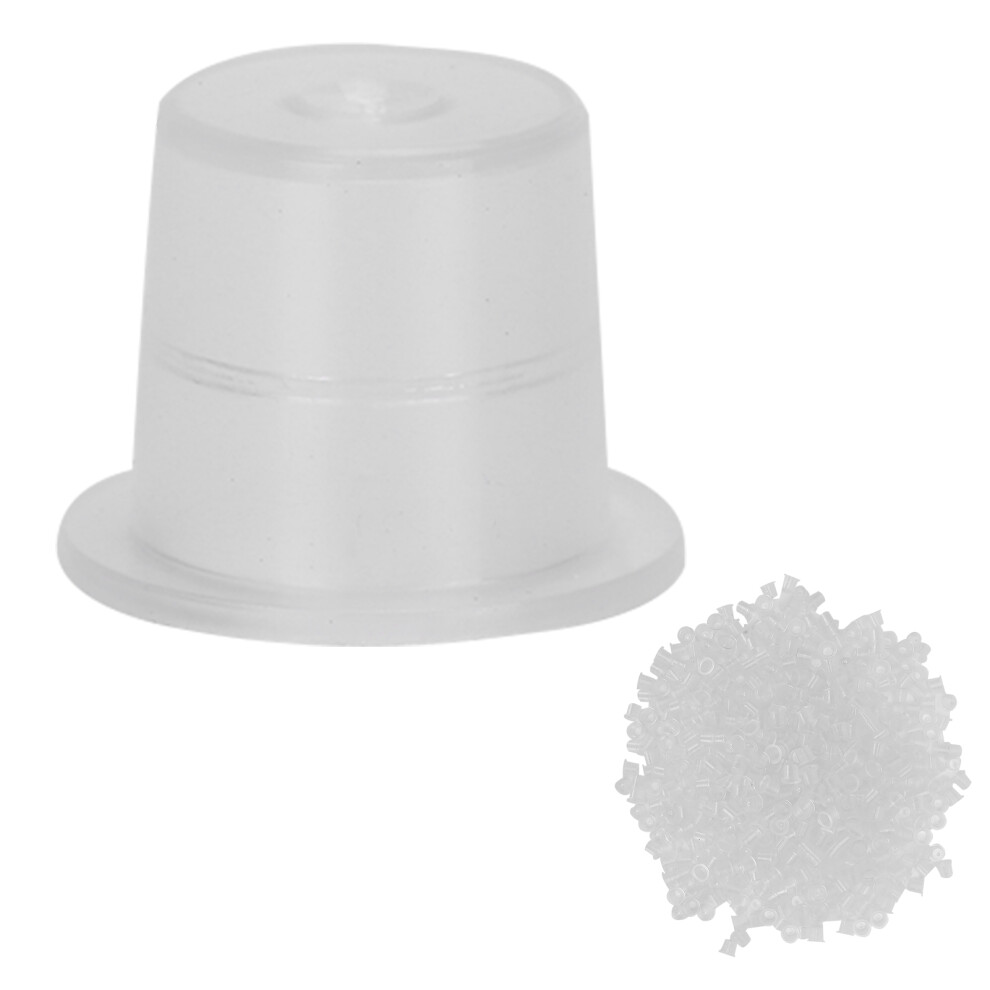 Tattoo Supplies 1000pcs Disposable Ink Cups Microblading Pigment Caps 17x10mm