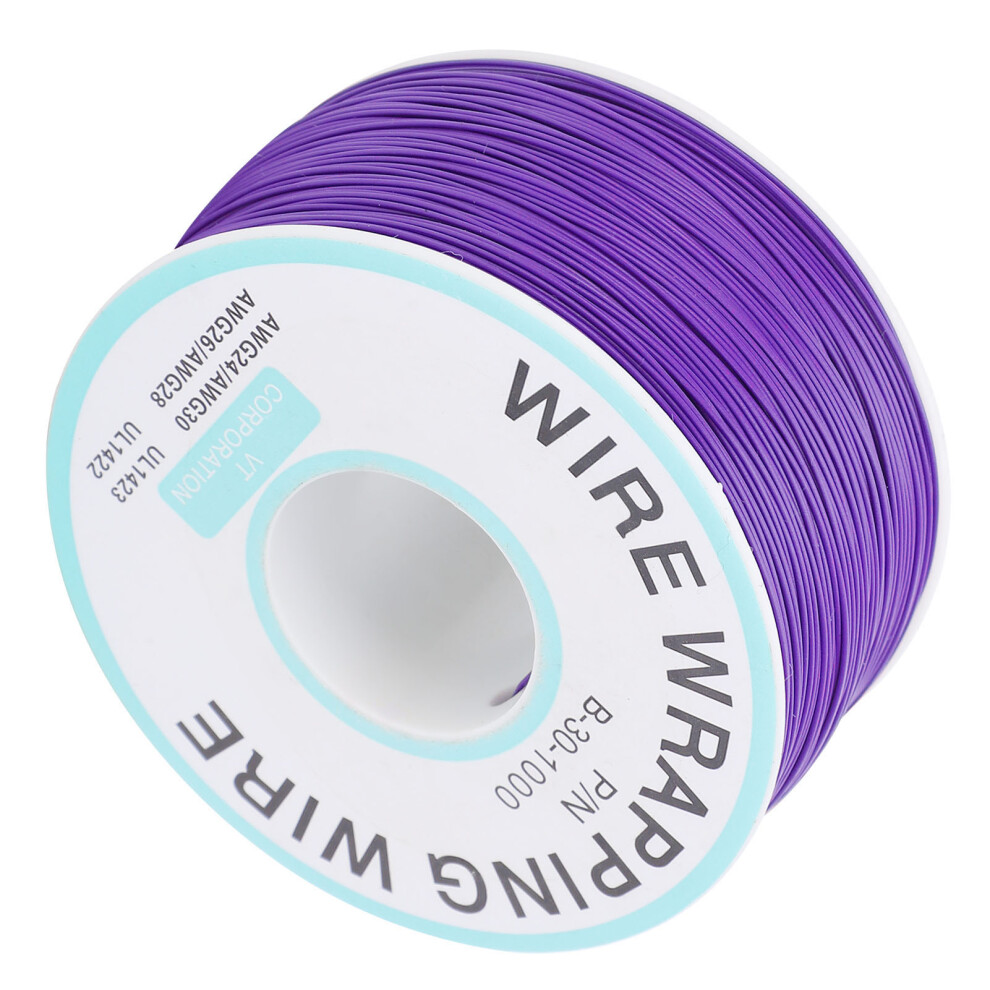 Tinned Copper Wire Circuit Board Connecting Line, Purple, 0.25Mm Diameter 5071333516853