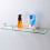 Living And Home (40CM) Tempered Glass 6MM Wall-Mounted Bathroom Shelf 4