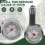 Small Tire Pressure Gauge 10-100PSI, Accurate Mech 5