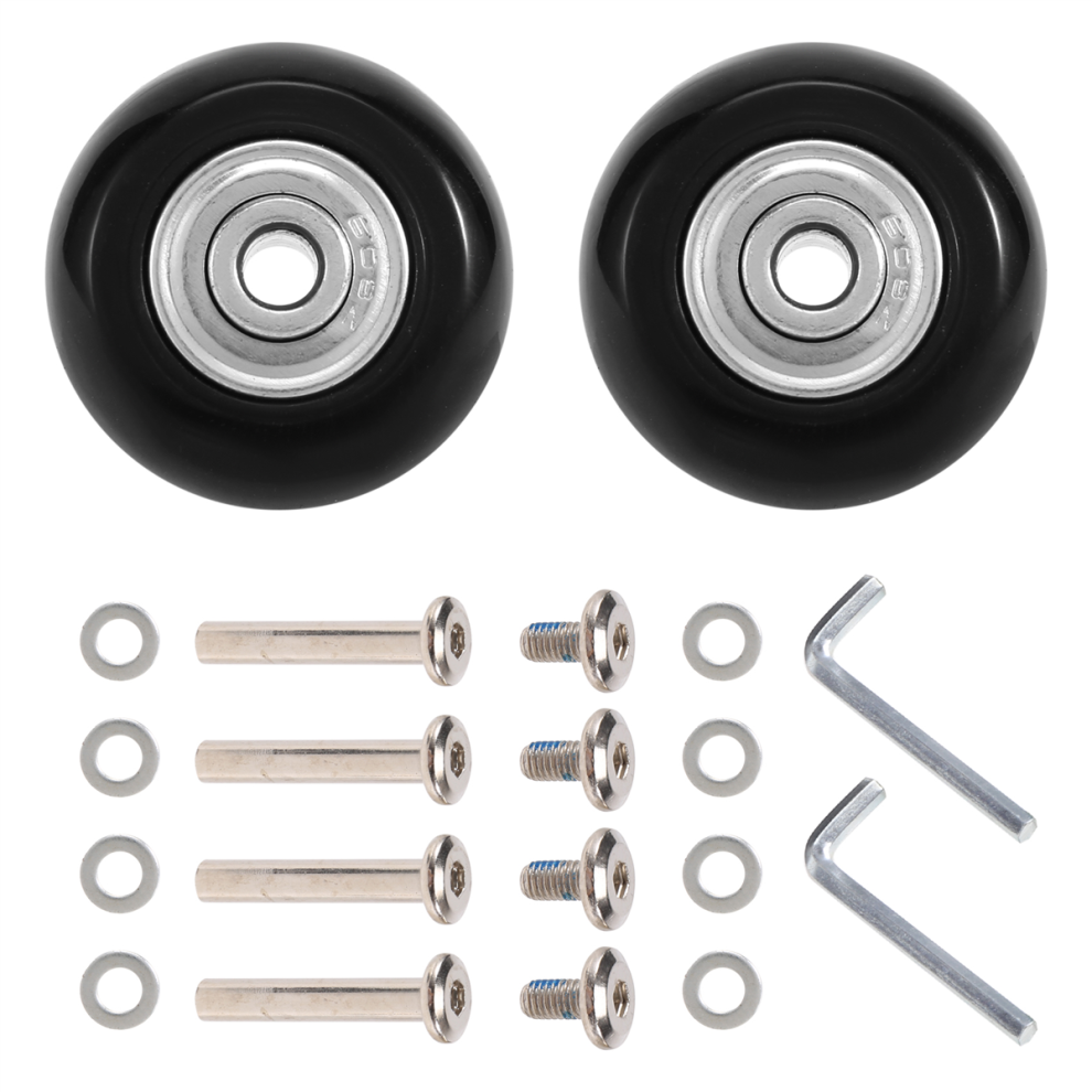 40 X 18Mm Luggage Suitcase Wheels Replacement Repa 4852773387903