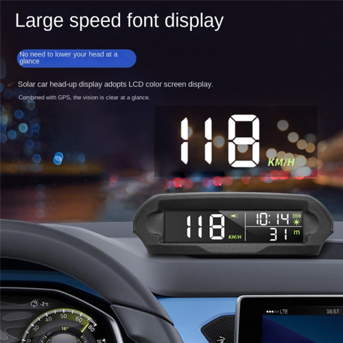 Universal HUD X 98 Car Solar Digital Meter GPS Spe 1