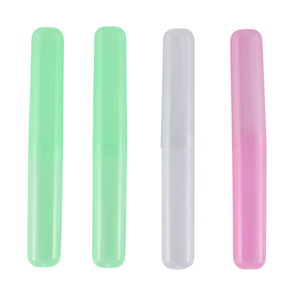 Semoic 4 Pack Toothbrush Holders Case Travel Camping Cove