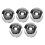 7L6 601 173A 2ZZ 10Pcs Chrome Wheel Lug Bolt Nut C 6