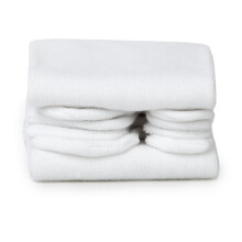 White Unisex Japanese Geta Clog Flip Flop Cotton T