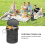 Foldable Car Trash Can with Lid Leak-Proof Waterpr 6