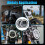 5.75 LED Headlight, 5-3/4 Motorcycle Headlight wit 4