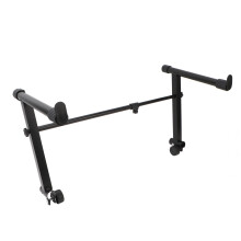 Tastaturständer Verlängerungsadapter L-Form Elektrisches Klavier Tastatur Rack 2-stufiger Erhöher 42–75cm Breitenverstellung