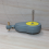 Rotape Tape Measure Compass with 10 Pencil Leads,M 7