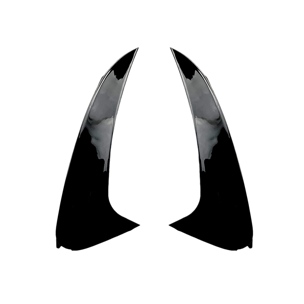 Bright Rear Bumper Splitter Spoiler Canard A Black 4852773304498