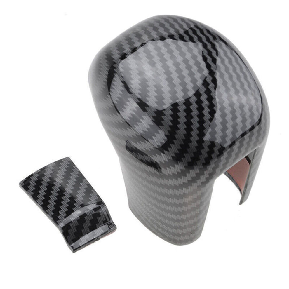 Carbon Fiber Gear Shift Knob Interior Cover Black 4852773309813