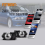 1Pair Front Bumper Fog Lights Replacement Clear La 9