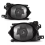 1Pair Front Bumper Fog Lights Replacement Clear La 3