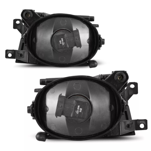 1Pair Front Bumper Fog Lights Replacement Clear La 2