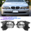 1Pair Front Bumper Fog Lights Replacement Clear La 7