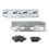 Exhaust Manifold Gasket Sets Replacement for Ram 2 1
