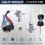 Full Car Lock Cylinder for 9 Driving Door + Igniti 10