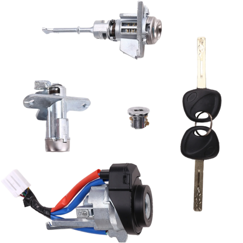 Full Car Lock Cylinder for 9 Driving Door + Igniti 2